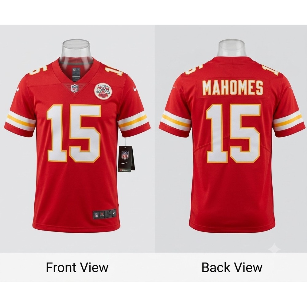 Nike Patrick Mahomes Kansas City Chiefs NFL Jersey Youth M 10/12 Red NWT